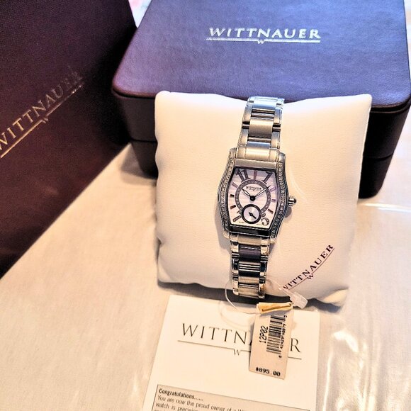 Wittnauer Women's Vintage Diamond Swiss Watch - Picture 3 of 8